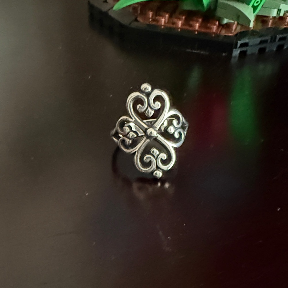 James Avery Silver Scroll Ring - image 1